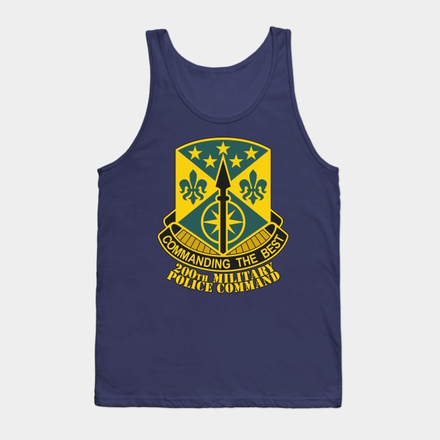 200th Military Police Command Tank Top by MBK